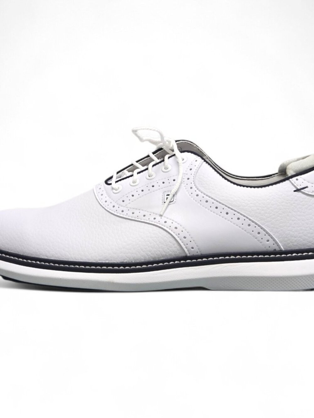 FootJoy Men’s Traditions Spikeless Golf Shoes US 11.5 White NIB
